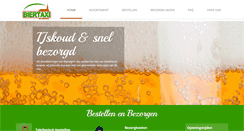 Desktop Screenshot of biertaxinijmegen.nl